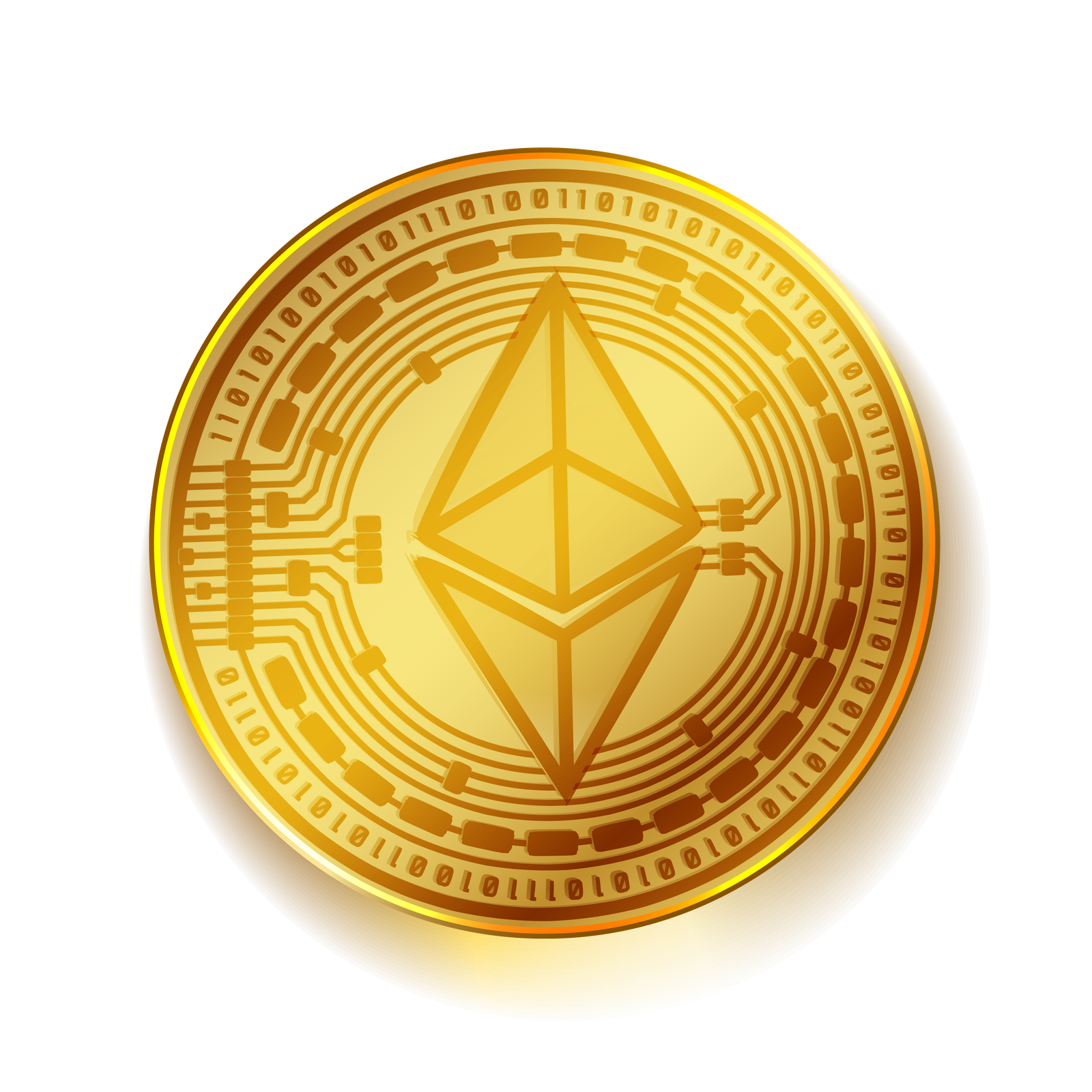 —Pngtree—golden cryptocurrency ethereum vector_8239687